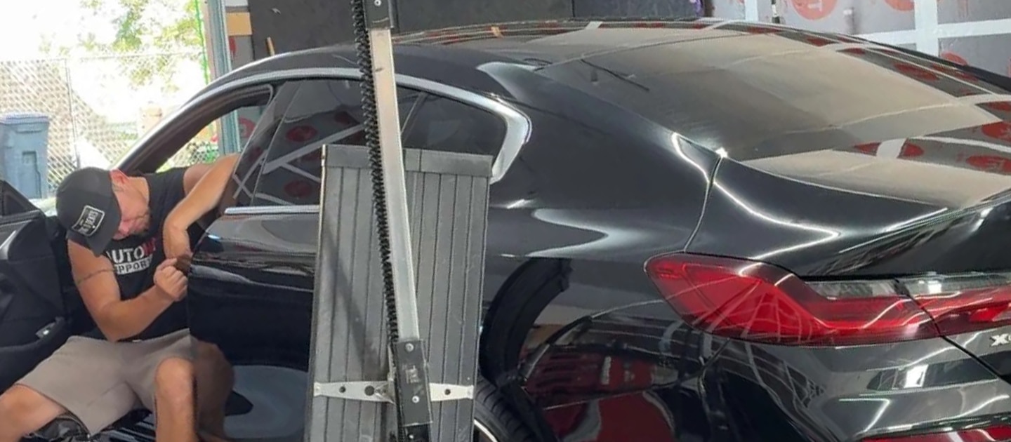 Paintless dent removal services in Eaton, OH