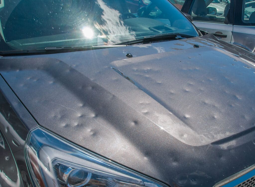 Fall Storms Leave Unexpected Dents on Local Cars